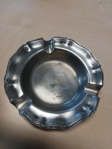 Vintage zinn aschenbecher - aschenbecher, –