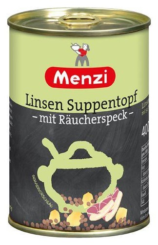 Menzi linsen suppentopf 400 - suppentopf, g