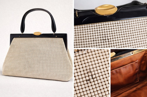 Vintage abendtasche mit - vintage,