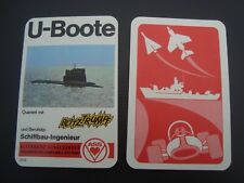 Altenburg ASS Quartett: U-Boote Blitztrumpf  Nr.  3214 - Neuwertig 32 Karten