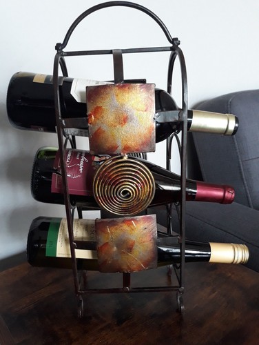 Weinregal aus metall für - weinregal, 3