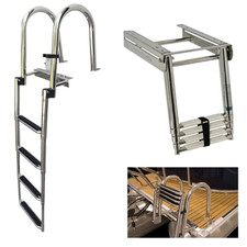 Bootsleiter 4 Stufen Klappbare