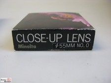 Achromat No.0 55mm original Minolta Close-Up Lens 55 mm Acchromat Macrolinse 