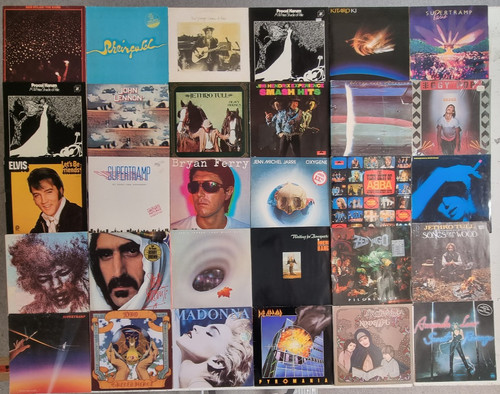 30x vinyl rock pop weitere - 30x, lp
