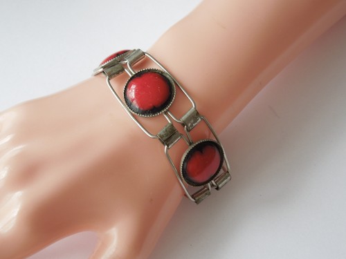 Vintage armband silberfarben - vintage,