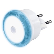 Hama LED Nachtlicht Basic Stecker Helligkeit Dämmerungssensor energiespare. Blau