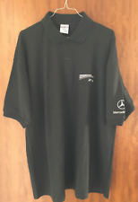 Mercedes-Benz, Poloshirt XL von JERZEES mit Logo 204 und auf dem Ärmel den Stern