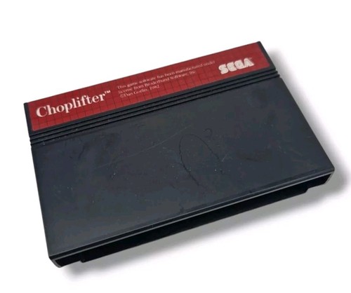 Choplifter sega master - sega,