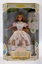 The Tale of Peter Rabbit Barbie Puppe / Keepsake Treasures / Mattel 19360, NrfB