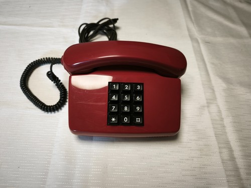 Tastentelefon weinrot fetap - weinrot,
