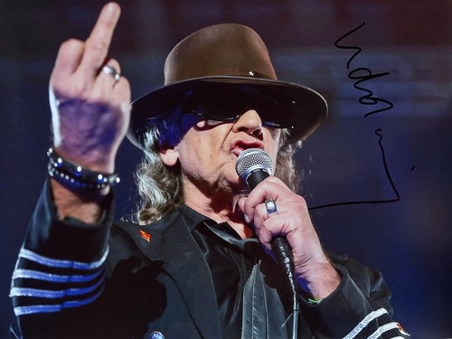 Udo lindenberg autogramm - -,