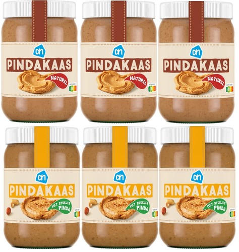 Pindakaas naturel 600g - ah,