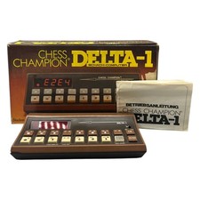 Novag Chess Champion Delta 1 Schachcomputer Schachspiel Schachpartner Vintage