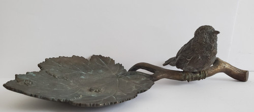 Alte bronze schmuckschale - alte,