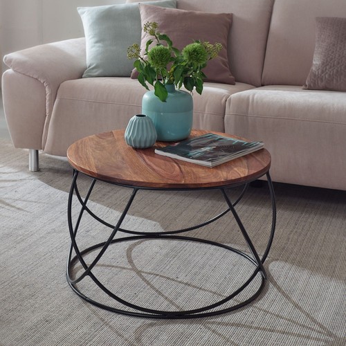 Finebuy couchtisch massivholz - couchtisch,