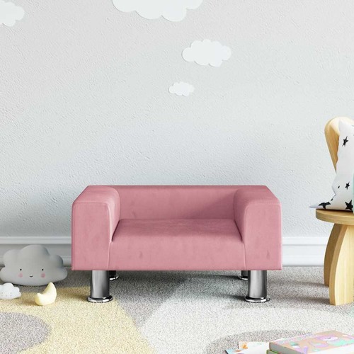 Kindersofa rosa 50x40x26 cm - 50x40x26,5,