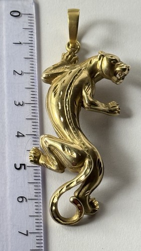 Panther anhänger 585 er - anhänger, 585/-er