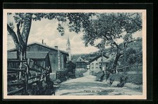 Ansichtskarte Hindelang i. bayr. Allgäu, Partie an der Jochstraße 