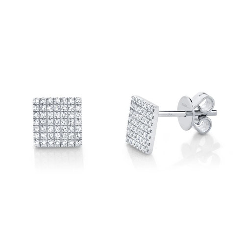 Diamant quadrat 14k - diamant,