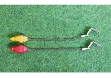 2× Carp Sounder Dropstar DR LX-2 Swinger + 2× CS Haltewinkel/Befestigungen Hecht