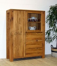 Massivholz Highboard WOODSTOCK