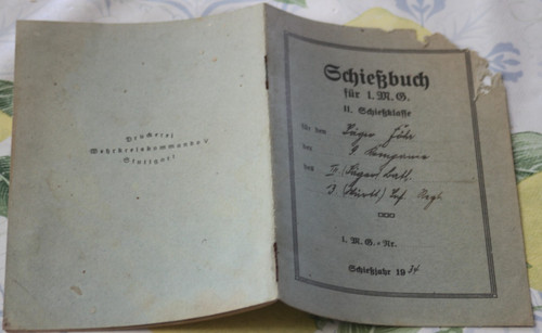 Schießbuch für ii - schießbuch,