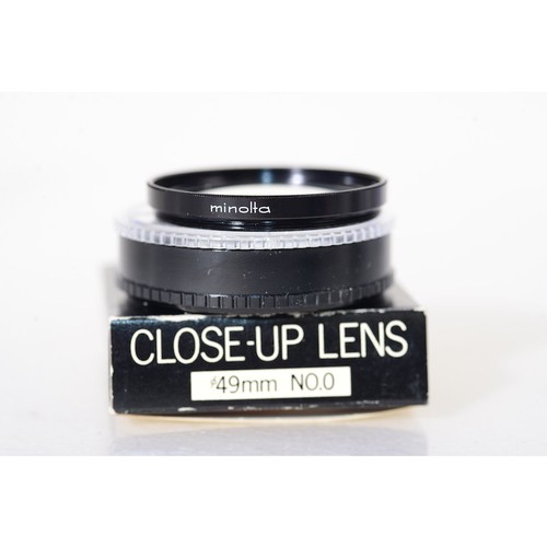 Minolta 49mm nahlinse - nahlinse, achromat