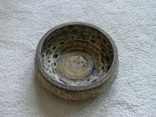 Bonsai Schale Rund ca. 36 cm Braun , Glasiert