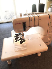 Janome CoverPro 1000 CPX Coverlock Kettel Nähmaschine Arbeitstisch elastische St