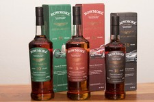 3 x Bowmore Aston Martin 10yo