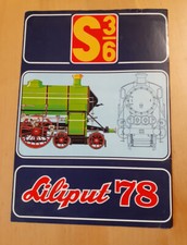 Liliput Neuheiten Prospekt 1978, 4 Seiten, DIN A 4, gut erhalten