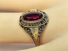 High School Ring farbiger