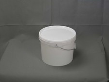 10x Eimer mit Deckel, neutral