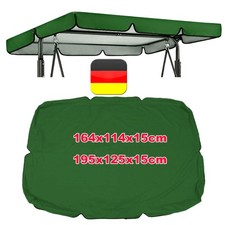 Ersatzdach Hollywoodschaukel Dach 195 x 125 cm Gartenschaukel Dachbezug 3 Sitzer