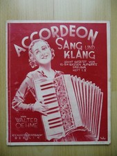 Notenheft für Akkordeon Heft