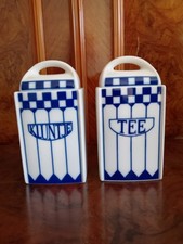 Alt Friesland-Königlich pr. Tettau-Porzellan - Behälter Kluntje und Tee -