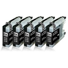5 Druckerpatronen schwarz