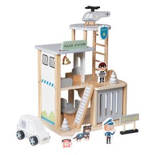 Polizeistation aus Holz