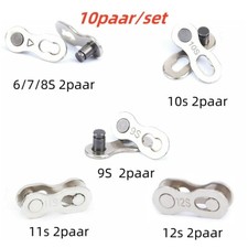 10 Paar Fahrrad Kettenschloss