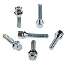 Radschrauben M12x1,5 Radbolzen Kegel 60° SW17 Längenauswahl für BMW Opel Renault