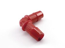 PrimoChill mit Widerhaken Ellbogen Passform 1.3cm Id UV Rot Swiftech Danger Den