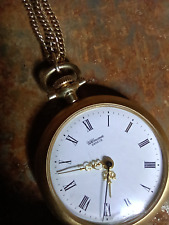 Vintage Uhlmann Geneve Halskette Kettenuhren mech. Damenuhr vermutlich vergoldet