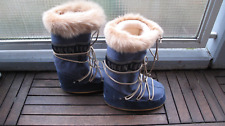 Vintage Moon Boot Tecnica Gr.39-41 blau Fell Jeans                 -TOP Zustand-
