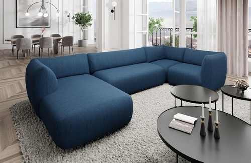 Sofa stoff wohnlandschaft - sofa,