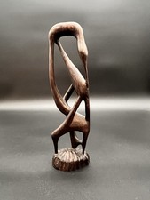 Antike Abstrakte Holzskulptur