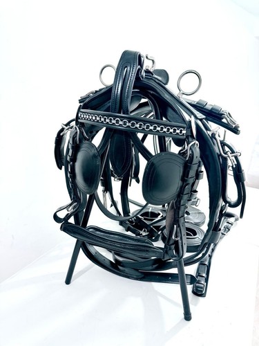 Pony fahrgeschirr schwarz - pony,