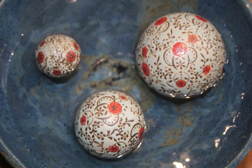 Schwimmkugel blütenranken aus - blütenranken,