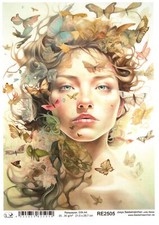 Reispapier A4 Strohseide