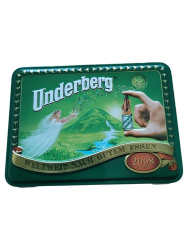 Underberg blechdose vintage - blechdose,