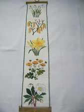 Kreuzstich Stickbild Blumen